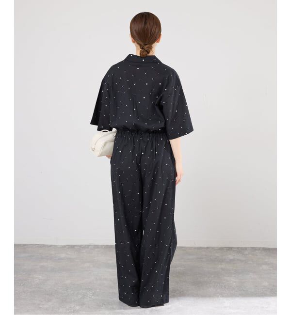 IENA「《予約》COUTURE D'ADAM/クチュールドアダム Tiered Jamp suit 26SS-278」|オールインワン|