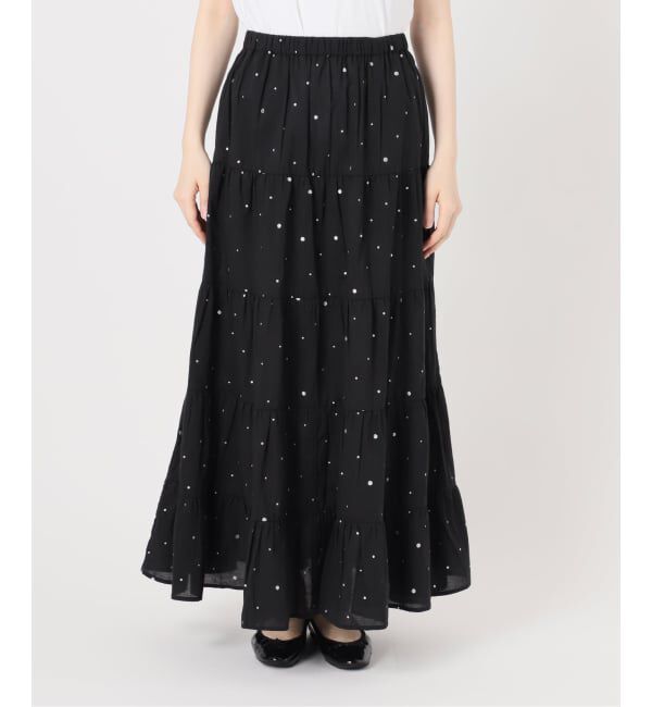 IENA「《予約》COUTURE D'ADAM/クチュールドアダム Tiered Skirt スカート 26SS-236」|スカート|