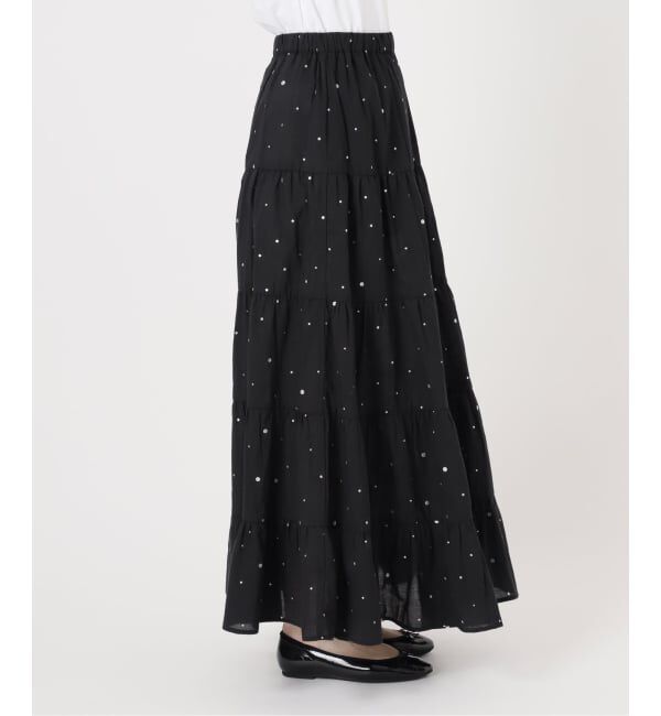IENA「《予約》COUTURE D'ADAM/クチュールドアダム Tiered Skirt スカート 26SS-236」|スカート|