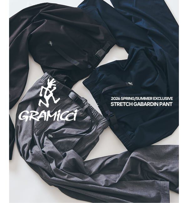 417 EDIFICE「Gramicci グラミチ for 417 ストレッチギャバジンパンツ」|その他|