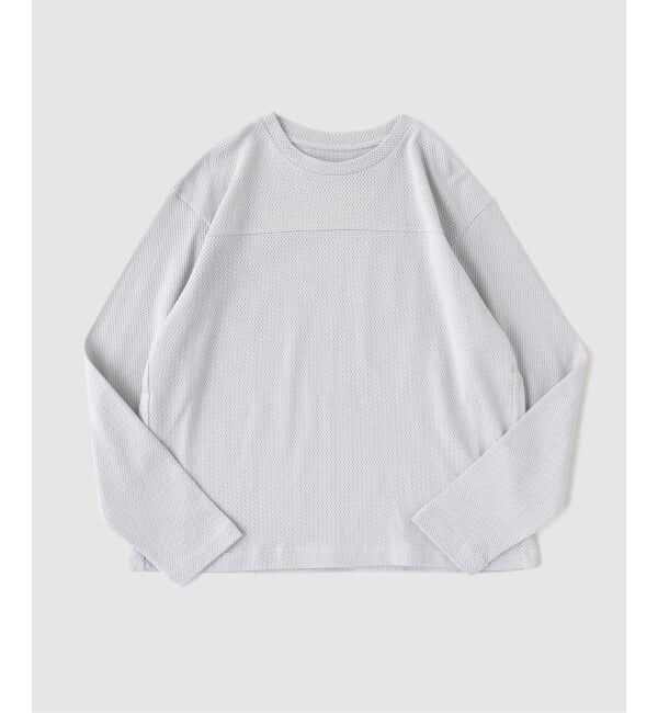 PULP「SimplyComplicated / シンプリーコンプリケイテッド PRACTICE COTTON MESH」|Tシャツ・カットソー|グレーA