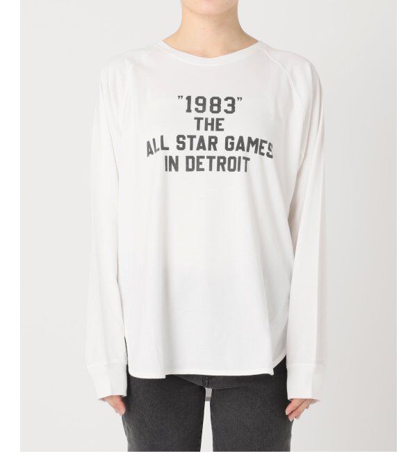 JOURNAL STANDARD relume「《追加》ラグランスリーブカレッジロングスリーブTEE」|Tシャツ・カットソー|