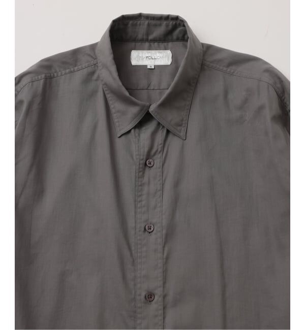 JOURNAL STANDARD「《予約》【FOLL / フォル】fine cotton soft shirt」|シャツ・ブラウス|