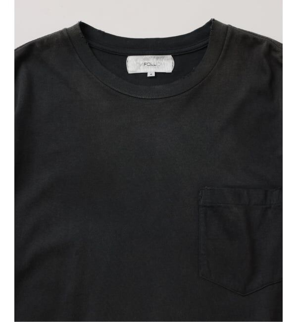 JOURNAL STANDARD「《予約》【FOLL / フォル】brushed garment dye tee」|Tシャツ・カットソー|