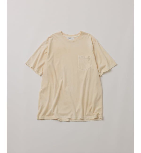 JOURNAL STANDARD「《予約》【FOLL / フォル】brushed garment dye tee」|Tシャツ・カットソー|ナチュラル