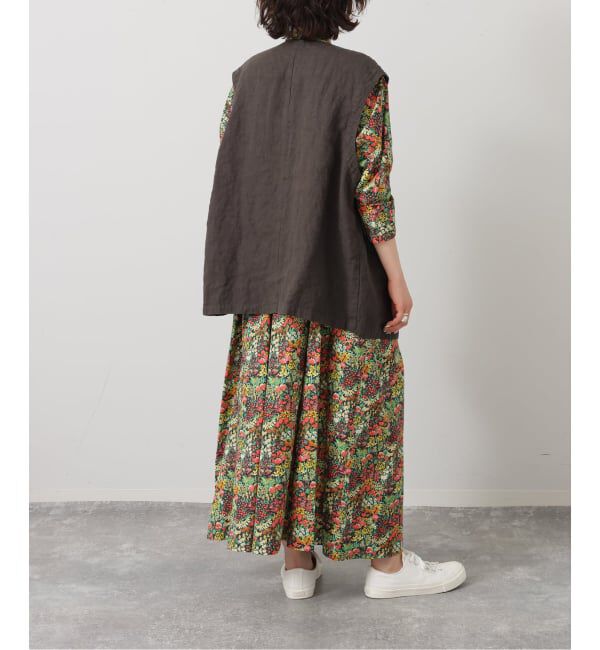 journal standard luxe「《予約》リネンヘリンボン ベスト」|ダウンベスト・ベスト|