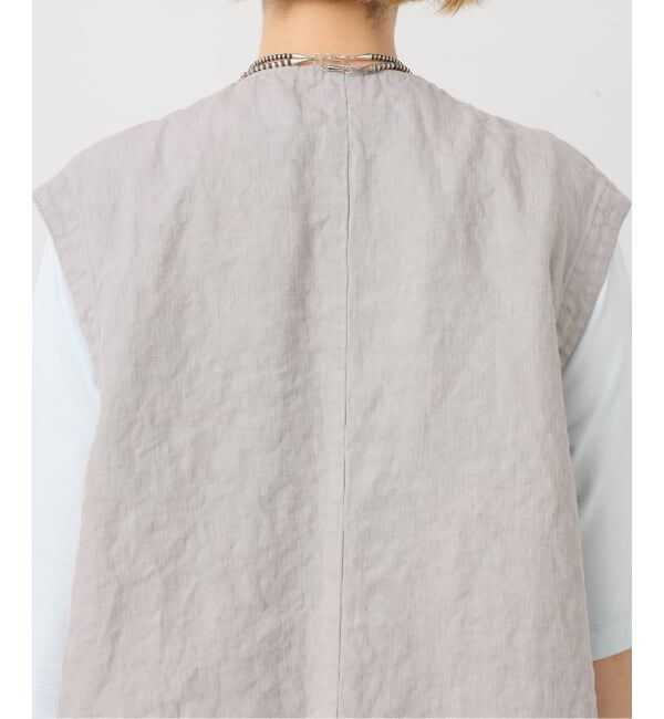 journal standard luxe「《予約》リネンヘリンボン ベスト」|ダウンベスト・ベスト|