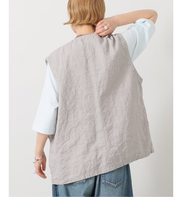 journal standard luxe「《予約》リネンヘリンボン ベスト」|ダウンベスト・ベスト|