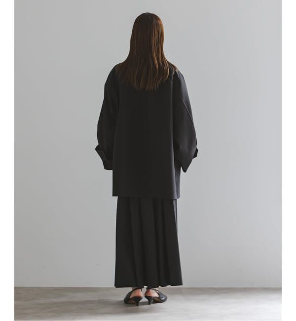 NOBLE「ELENI/エルニ スプリングリバーステンカラーコート」|ステンカラーコート|