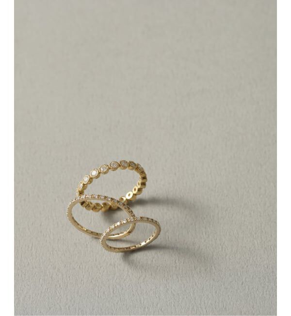 Lilas by Spick&Span「フルエタニティーダイヤピンキーリング K10」|リング|