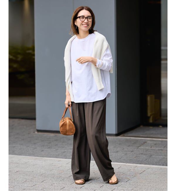 FRAMeWORK「≪追加予約≫ポリエステルツイルリラックスパンツ 2」|その他|