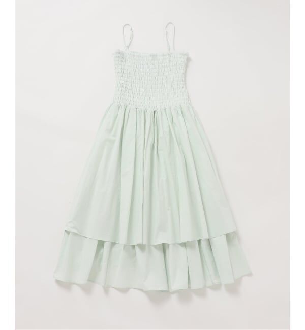 U by SPICK&SPAN「《予約》Atelier Edition/アトリエ エディション WRINKLE SMOCKED DRESS」|ワンピース|