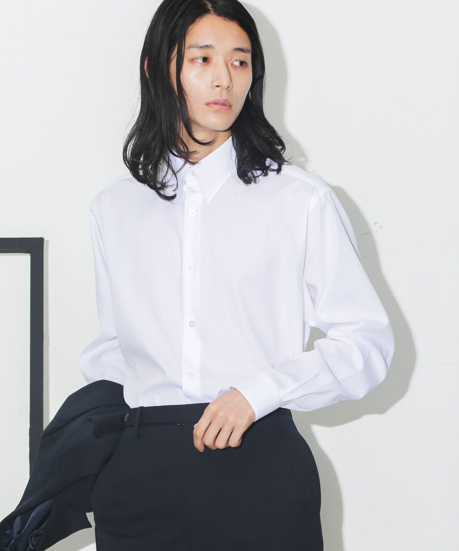 nano･universe「｢ESSENTIAL LINE｣タブカラーシャツ」|シャツ・ブラウス|