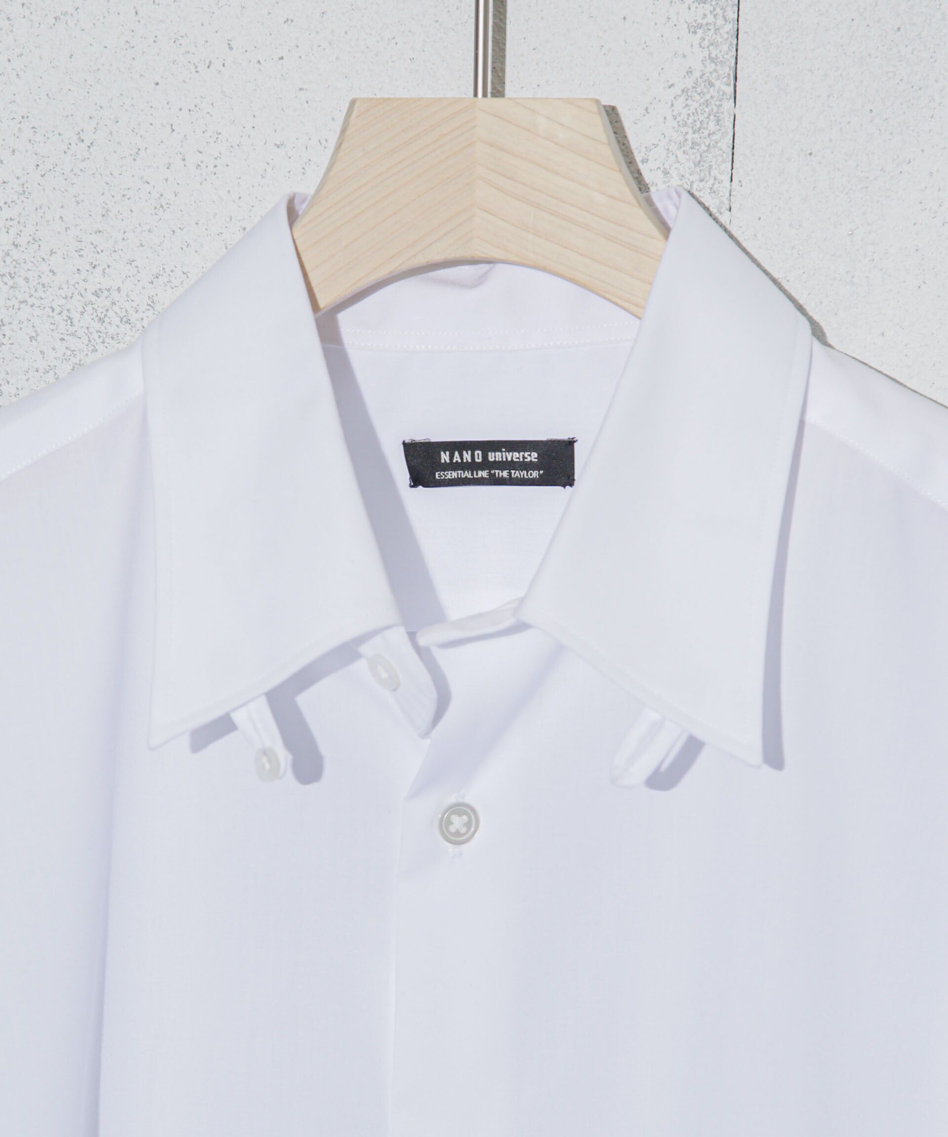 nano･universe「｢ESSENTIAL LINE｣タブカラーシャツ」|シャツ・ブラウス|