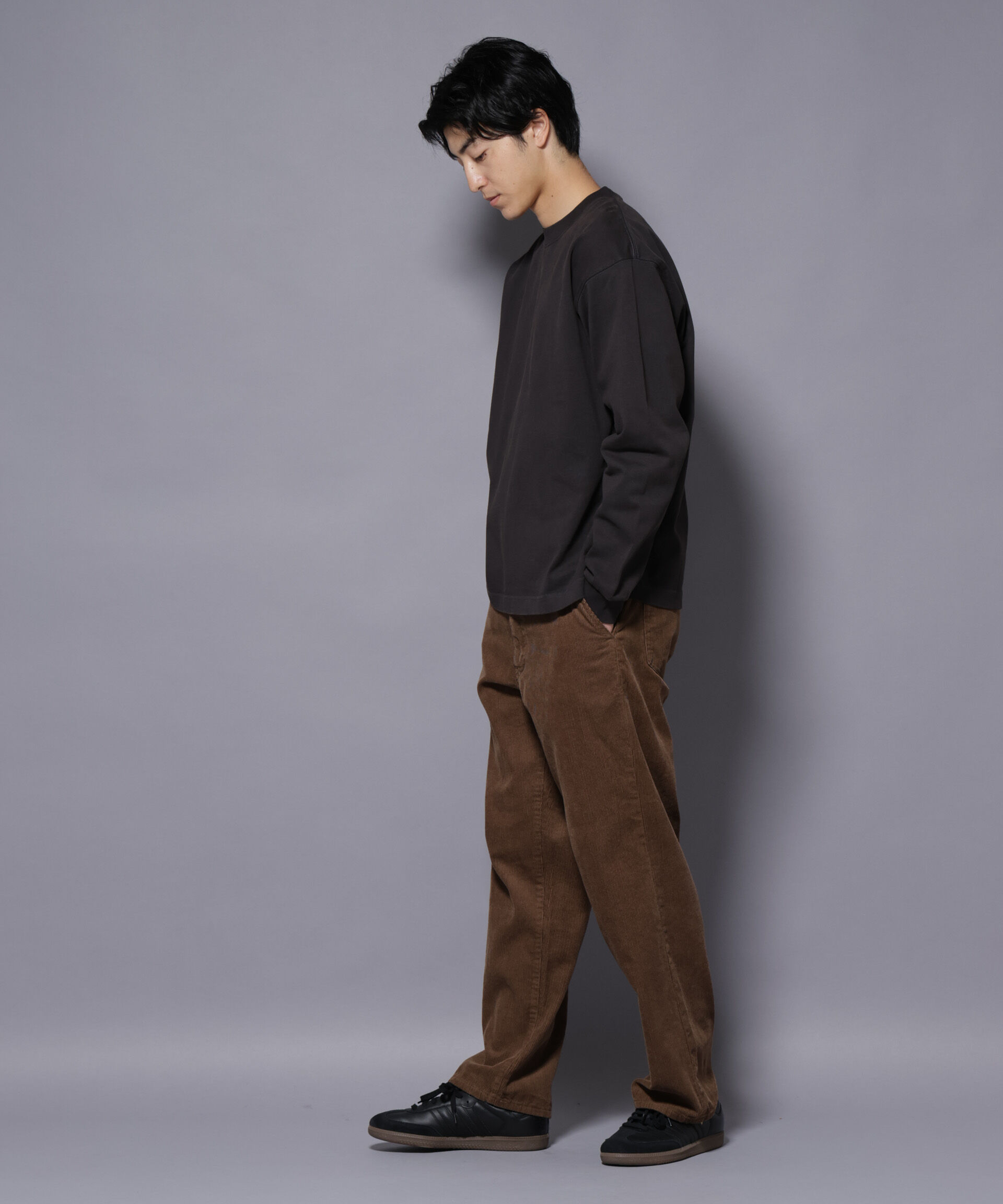 nano･universe「ヘビーオンスワイドプルオーバー 長袖」|Tシャツ・カットソー|