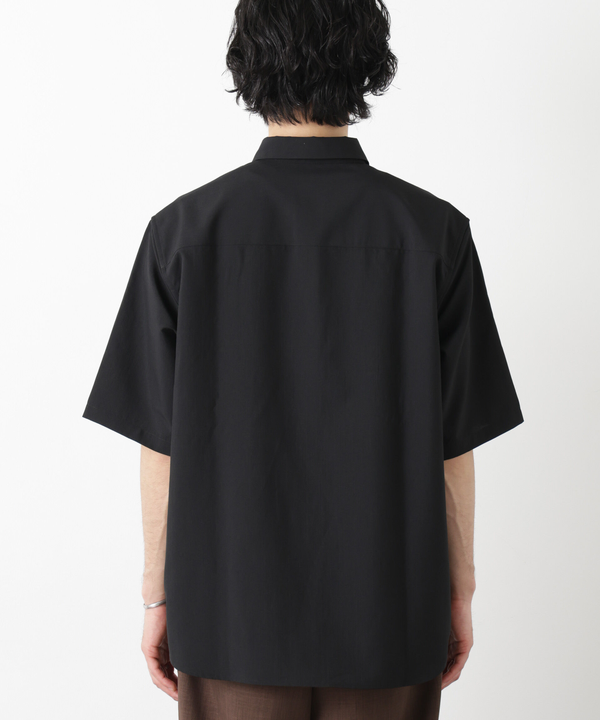 nano･universe「セオアルファ レギュラーカラーシャツ 半袖」|シャツ・ブラウス|