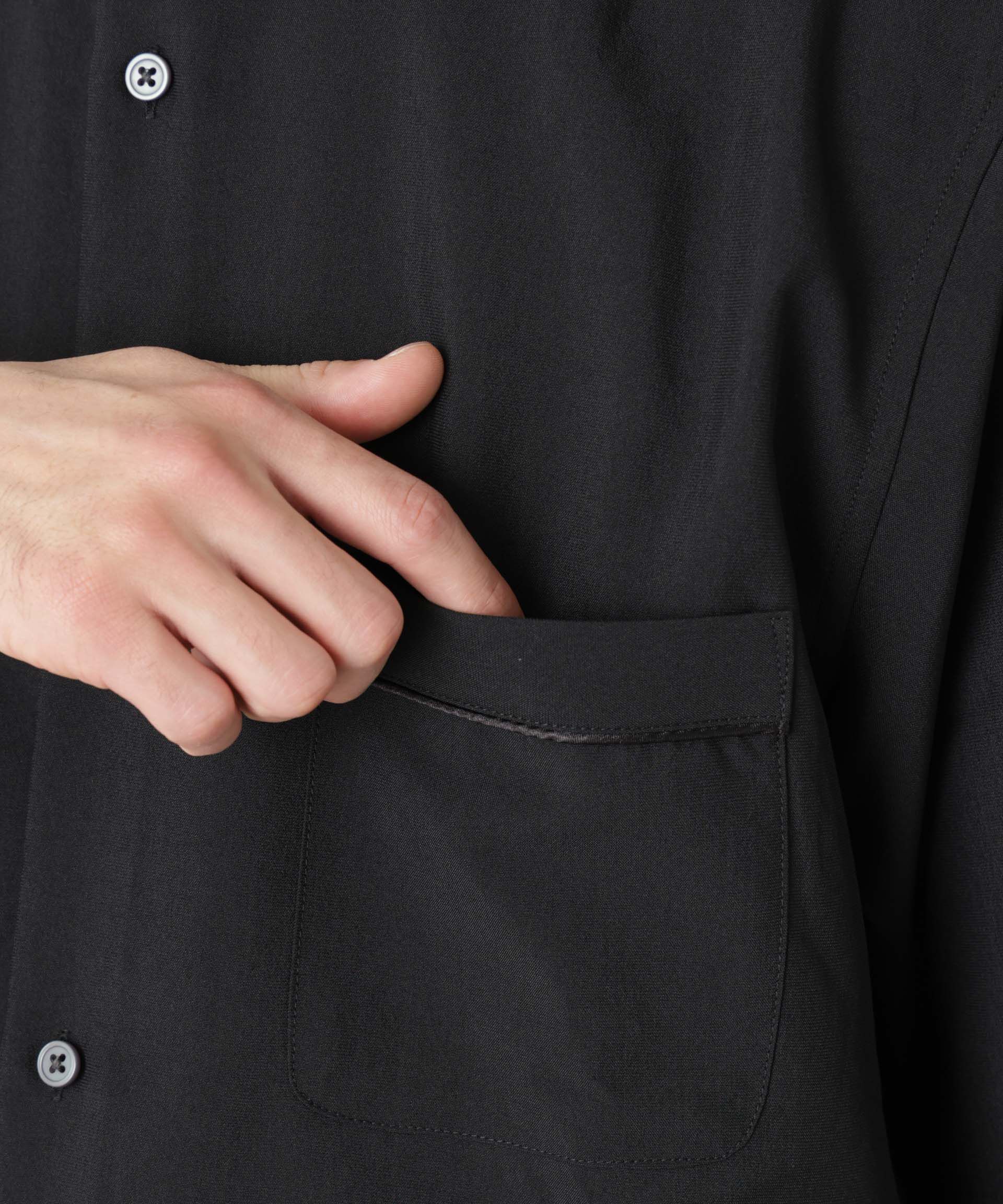 nano･universe「セオアルファ レギュラーカラーシャツ 半袖」|シャツ・ブラウス|