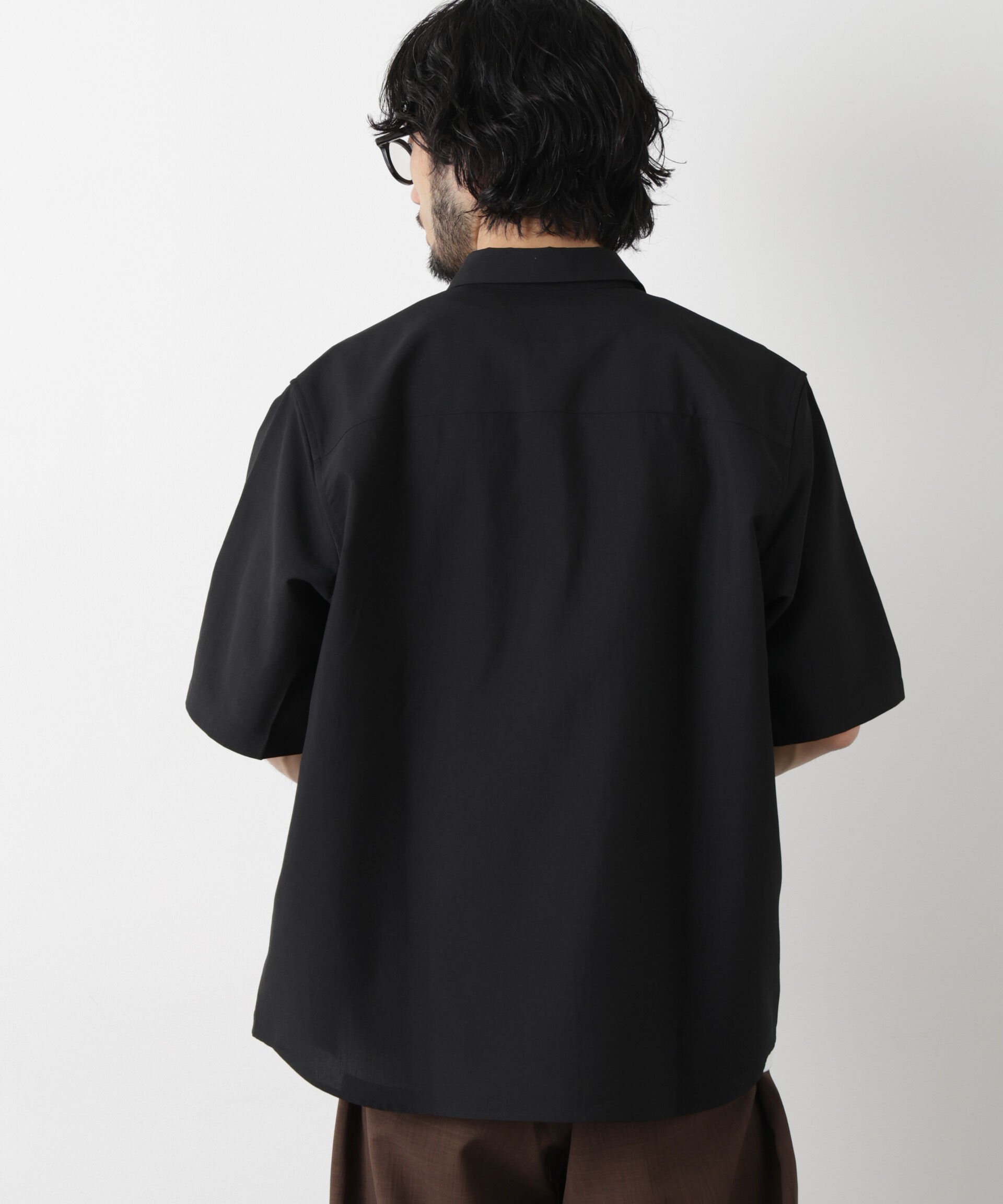 nano･universe「セオアルファ レギュラーカラーシャツ 半袖」|シャツ・ブラウス|