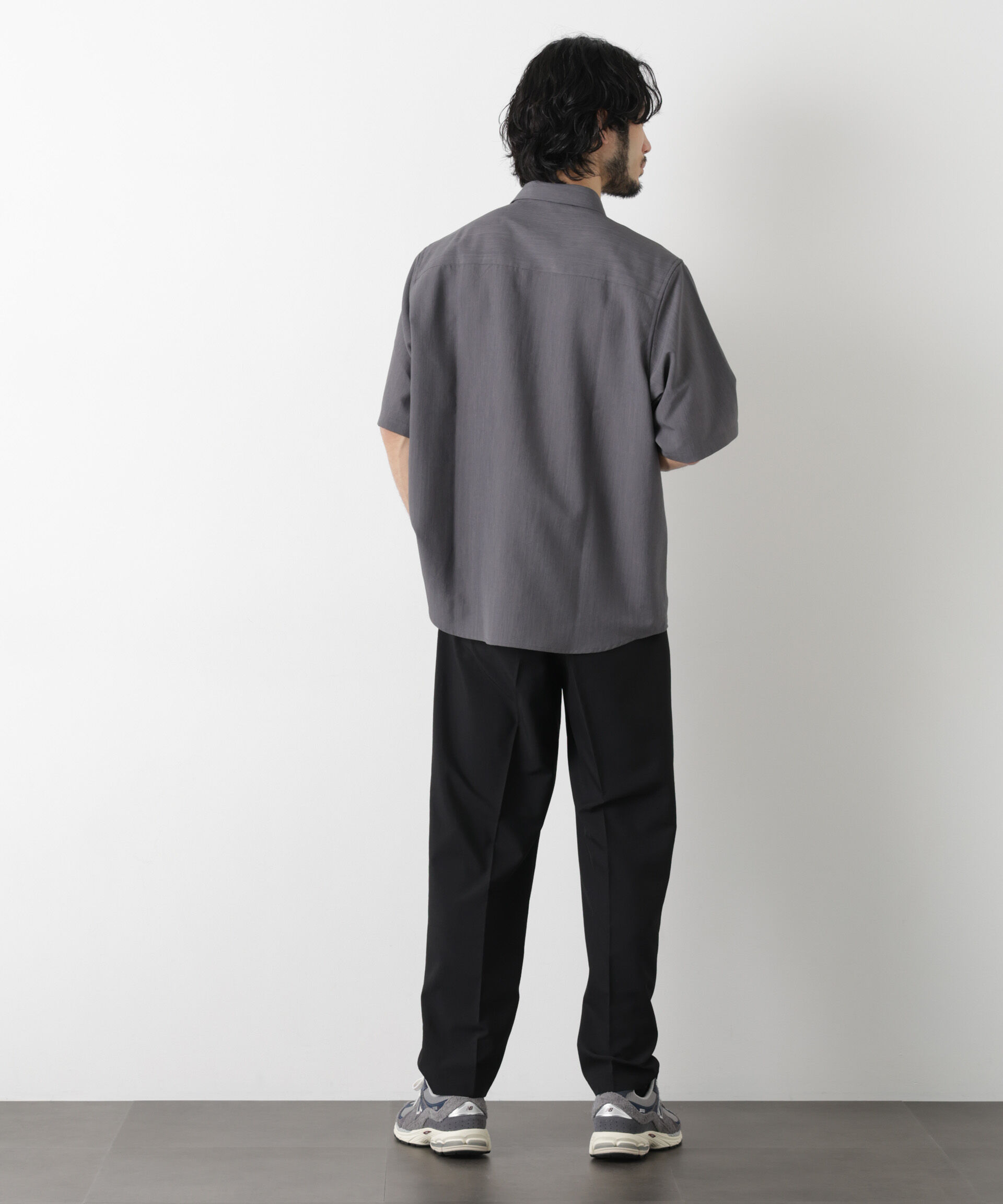 nano･universe「セオアルファ レギュラーカラーシャツ 半袖」|シャツ・ブラウス|