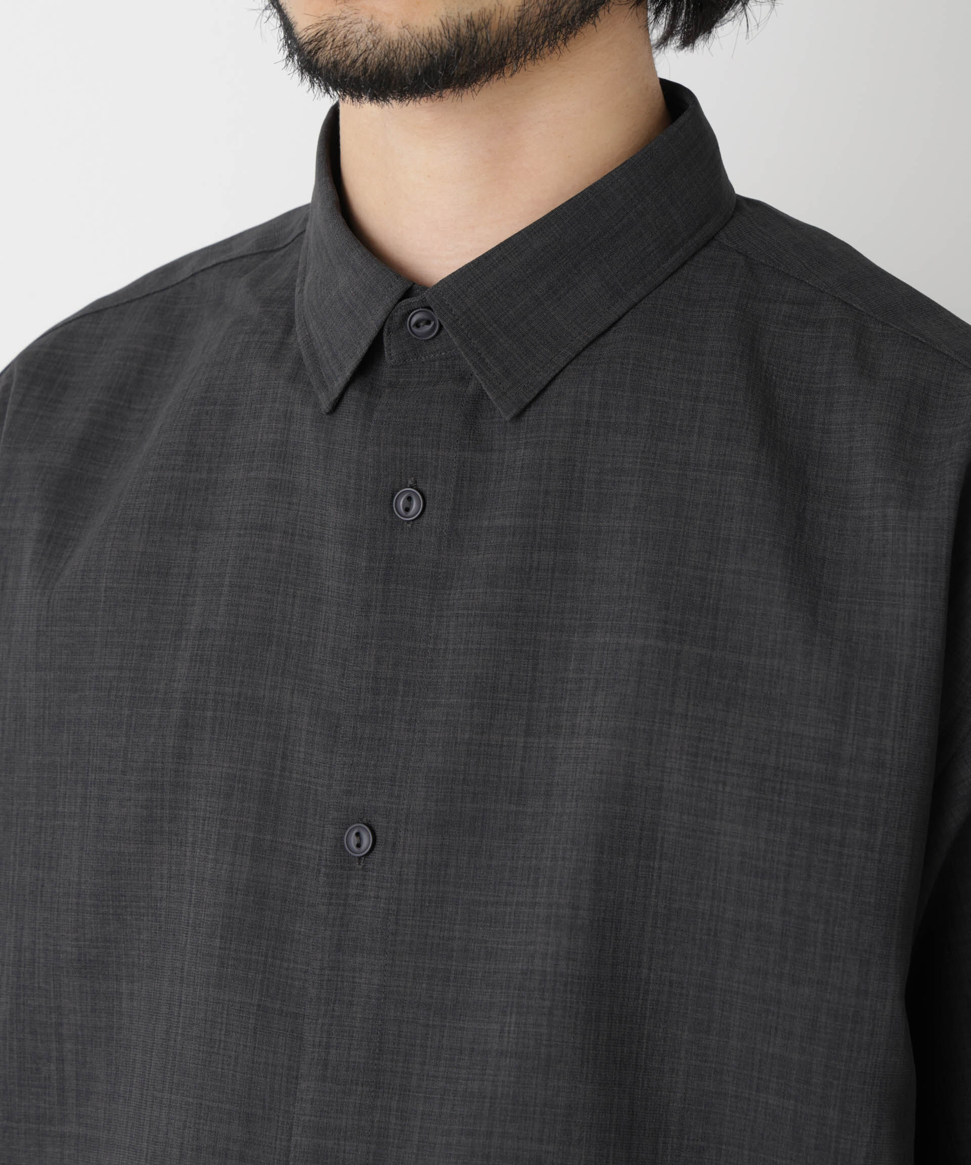 nano･universe「ライトウェイトドライ シャツ半袖（セットアップ可）」|シャツ・ブラウス|