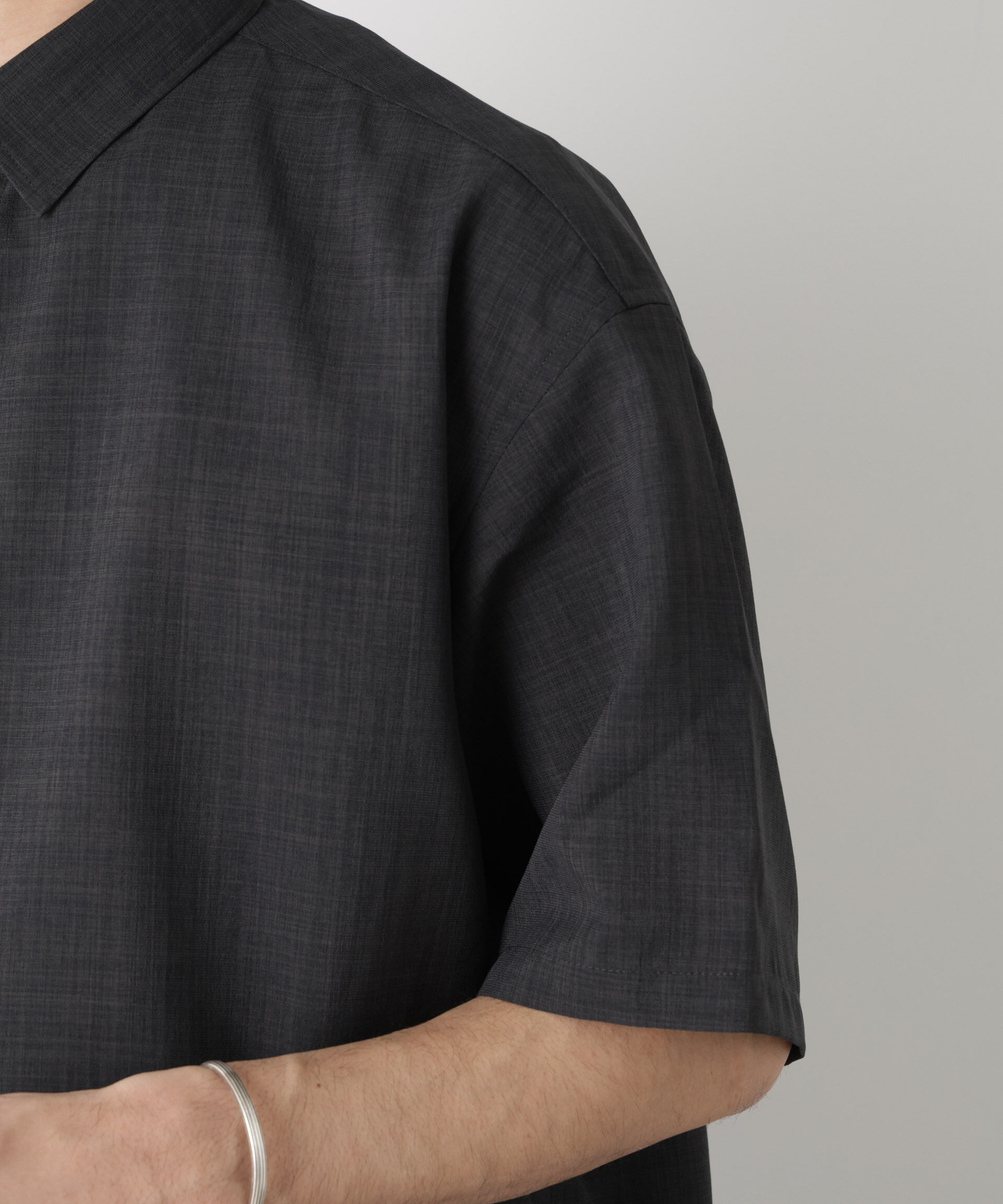 nano･universe「ライトウェイトドライ シャツ半袖（セットアップ可）」|シャツ・ブラウス|