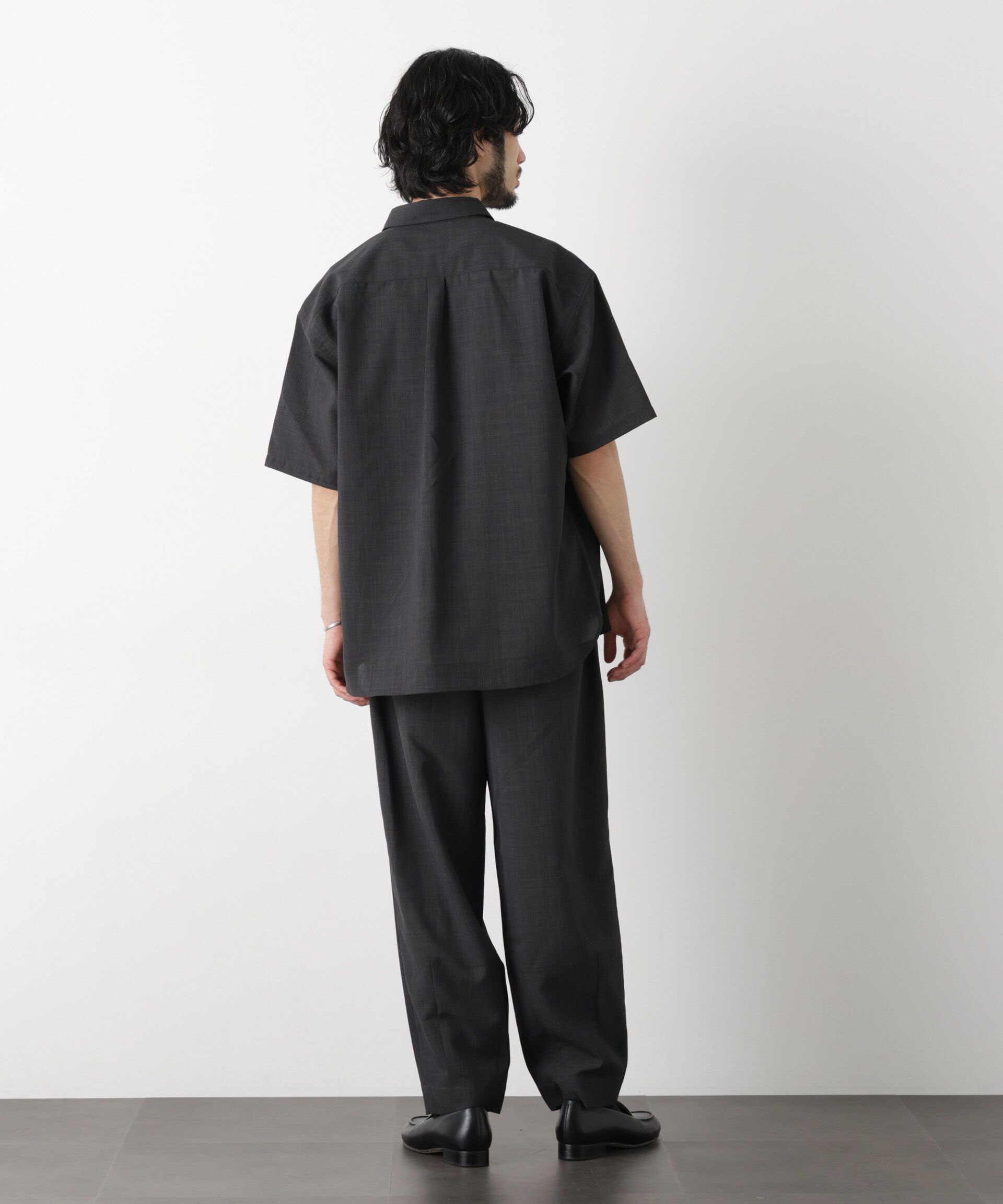 nano･universe「ライトウェイトドライ シャツ半袖（セットアップ可）」|シャツ・ブラウス|