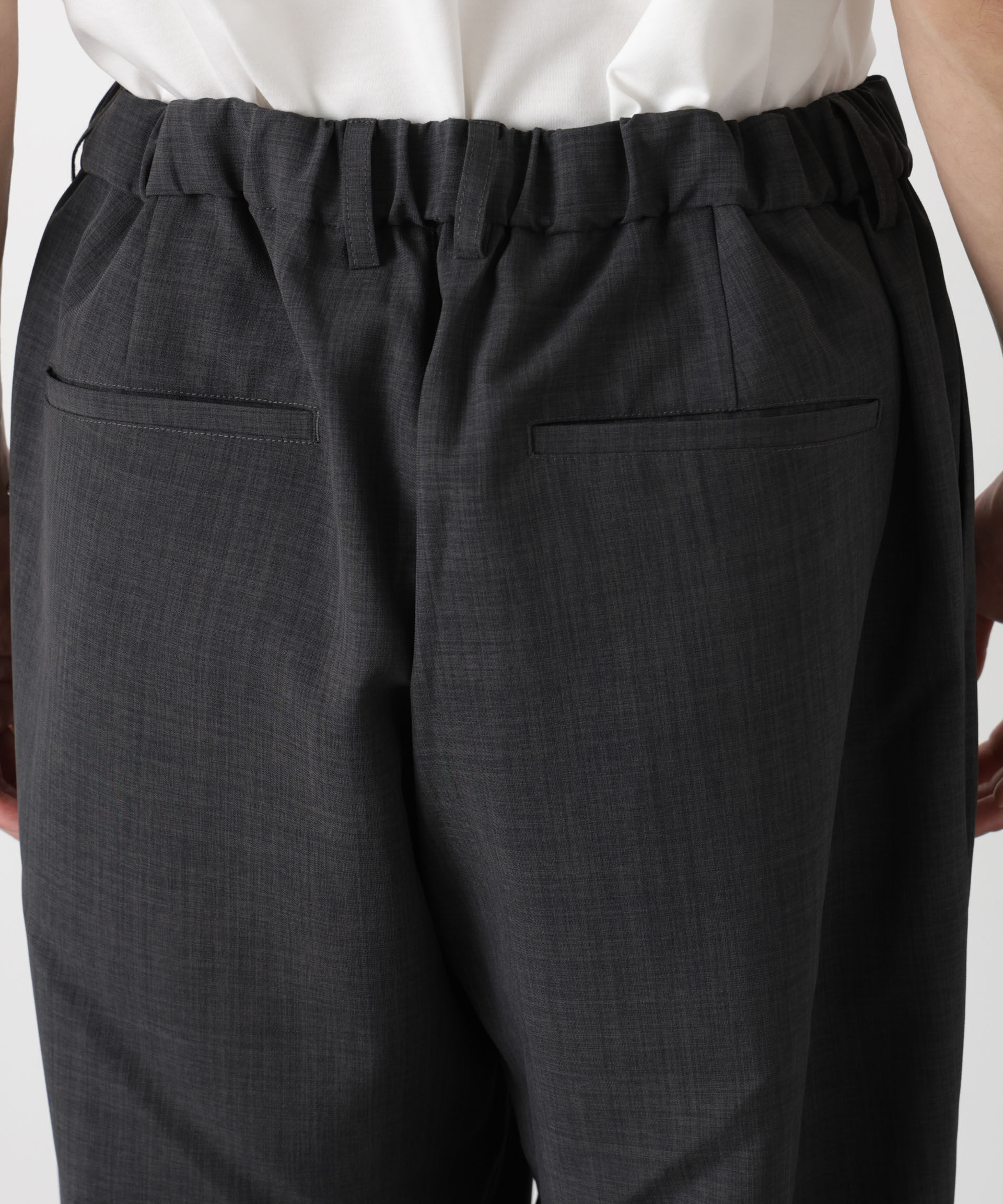 nano･universe「ライトウェイトドライ スラックス」|チノ|