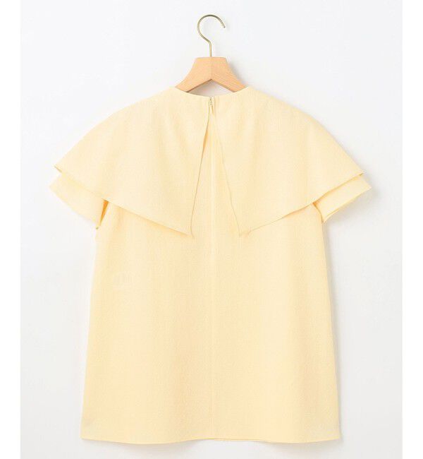 組曲「サッカーストレッチ 襟付きブラウス」|シャツ・ブラウス|