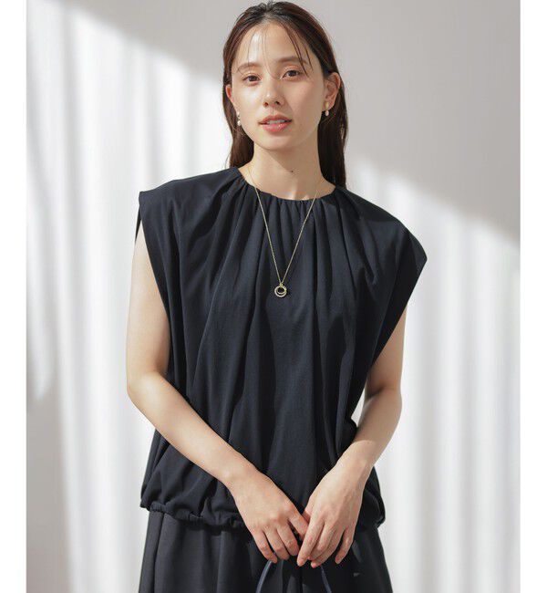 組曲「【WEB限定】サマージャージーバルーンシルエット カットソー」|Tシャツ・カットソー|ネイビー系