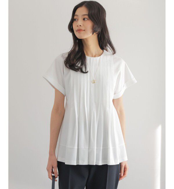 組曲「サマージャージーブラウスライク カットソー」|Tシャツ・カットソー|