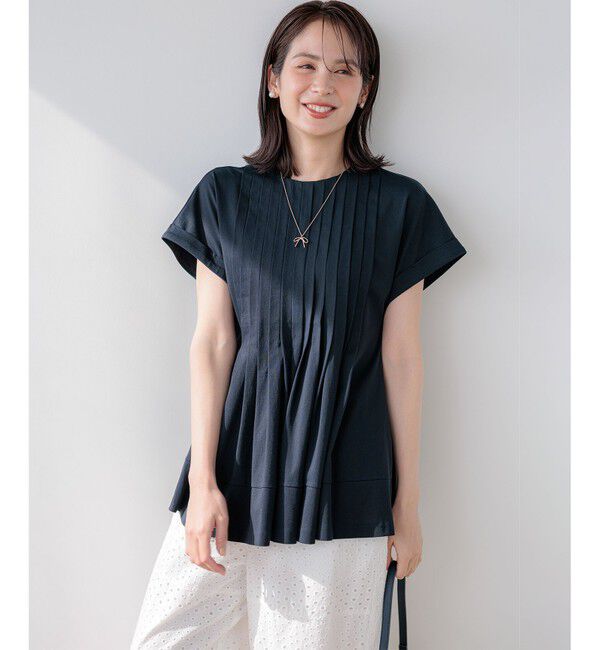 組曲「サマージャージーブラウスライク カットソー」|Tシャツ・カットソー|