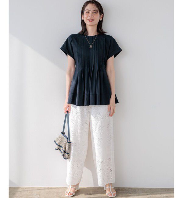 組曲「サマージャージーブラウスライク カットソー」|Tシャツ・カットソー|