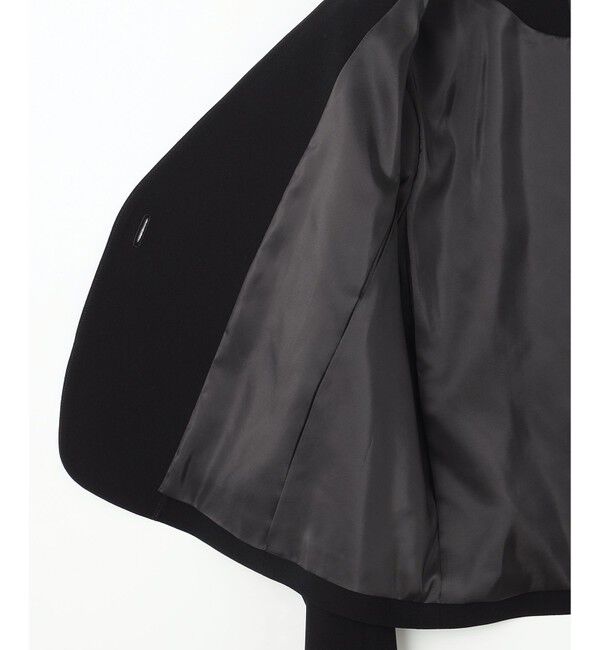 23区「【APPLAUDIR】クリアジョーゼット 3WAYコンパクトジャケット」|ノーカラージャケット|