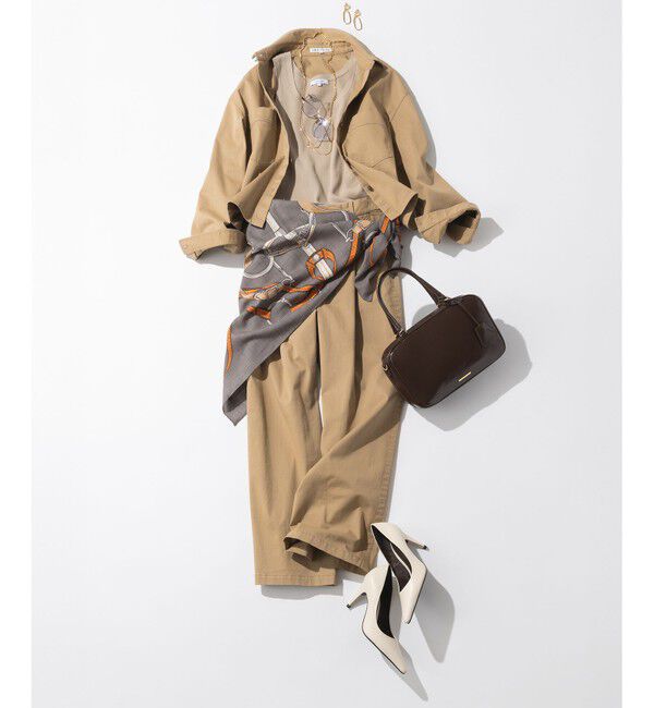 23区「【CLASSY.掲載】コットンリブ タンクトップ」|タンクトップ|