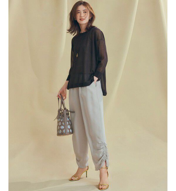 23区「【CLASSY.掲載】コットンリブ タンクトップ」|タンクトップ|