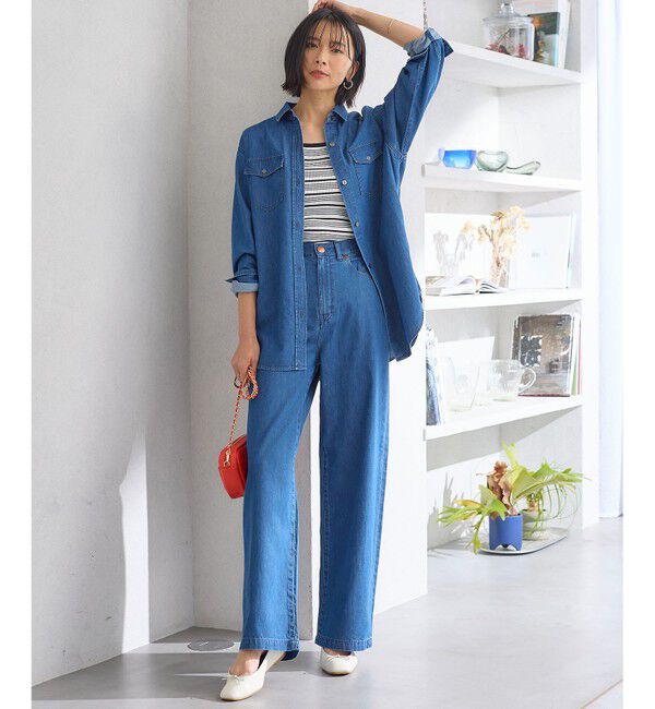 23区「【CLASSY.掲載】コットンリブ タンクトップ」|タンクトップ|