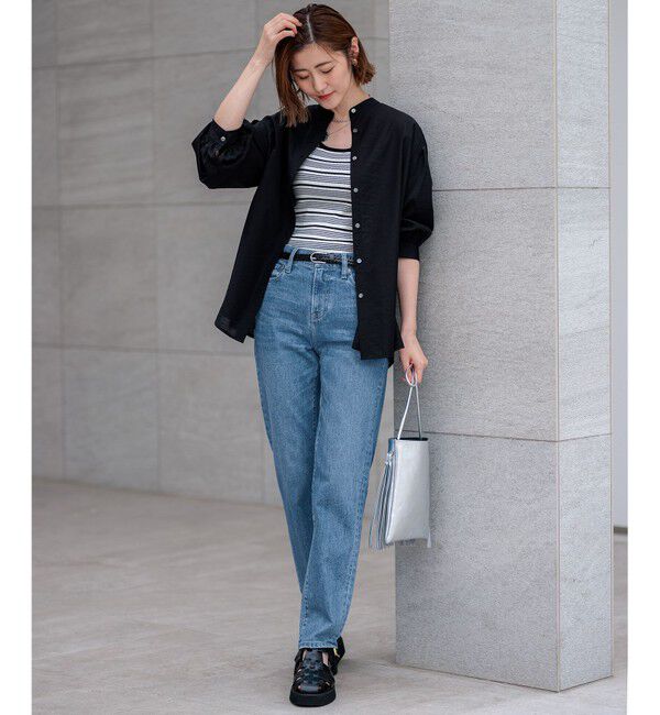 23区「【CLASSY.掲載】コットンリブ タンクトップ」|タンクトップ|