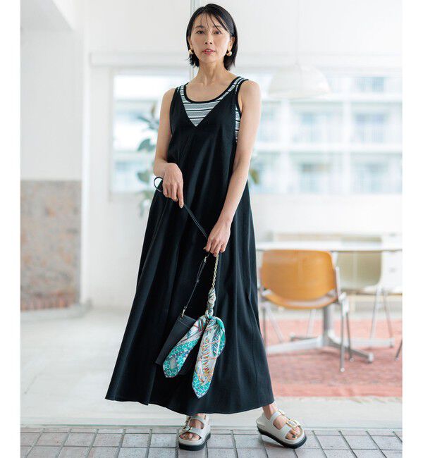 23区「【CLASSY.掲載】コットンリブ タンクトップ」|タンクトップ|