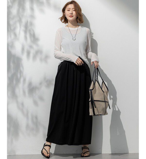 23区「【CLASSY.掲載】コットンリブ タンクトップ」|タンクトップ|