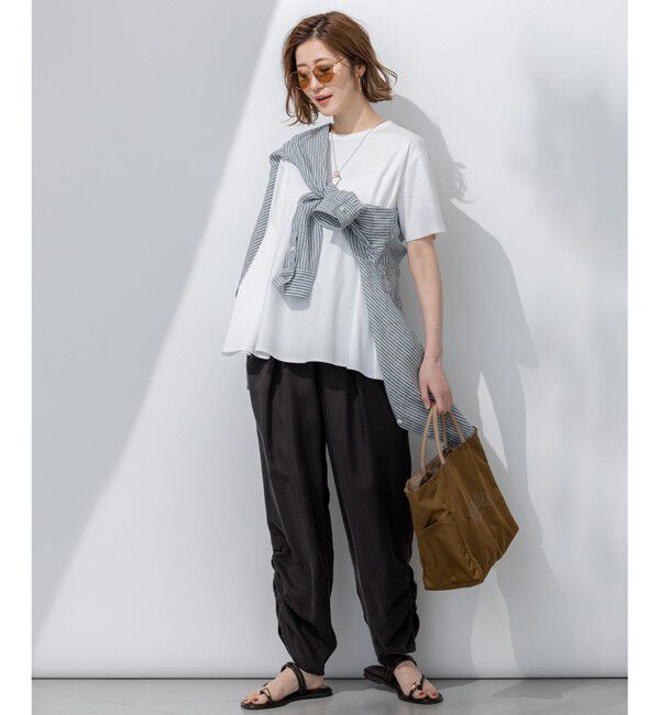 23区「LIBECO ベーシック シャツ」|シャツ・ブラウス|