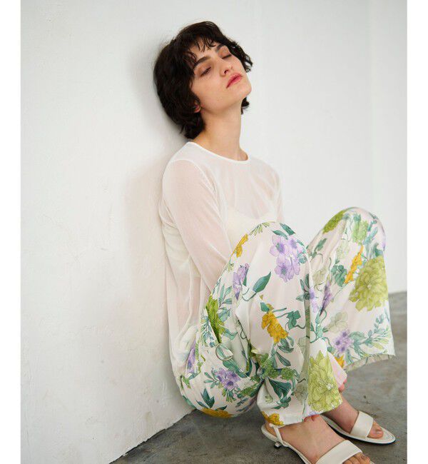 Diagram「フラワープリントワークパンツ」|その他|キナリ