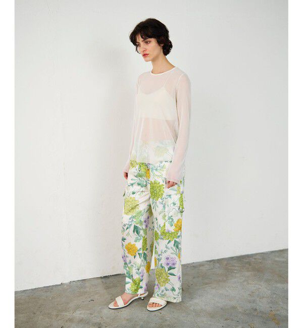Diagram「フラワープリントワークパンツ」|その他|