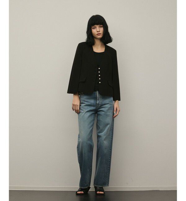 Diagram「トリアセケープスリーブジャケット」|ノーカラージャケット|