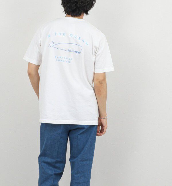 NOLLEY'S goodman「別注 メッセージ KUJIRA Tシャツ 26SS」|Tシャツ・カットソー|
