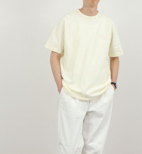 NOLLEY'S goodman「別注 メッセージ KUJIRA Tシャツ 26SS」|Tシャツ・カットソー|