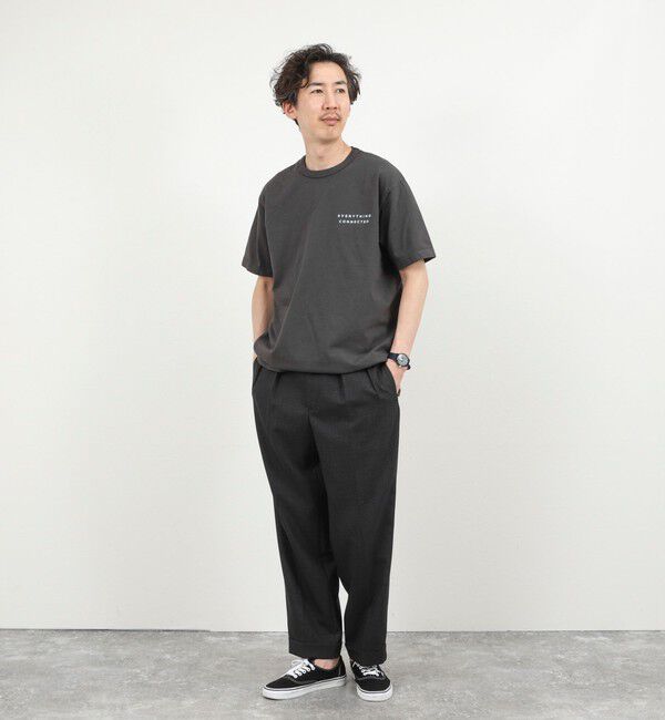 NOLLEY'S goodman「別注 メッセージ KUJIRA Tシャツ 26SS」|Tシャツ・カットソー|