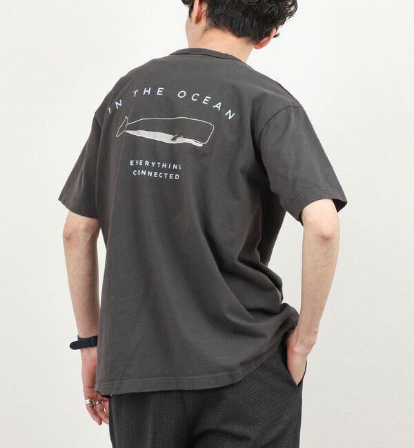 NOLLEY'S goodman「別注 メッセージ KUJIRA Tシャツ 26SS」|Tシャツ・カットソー|