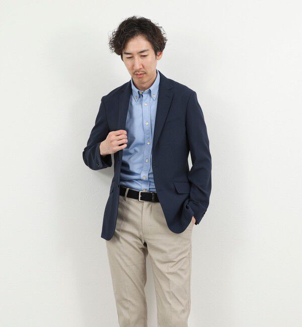 NOLLEY'S goodman「《ビジカジ対応》カノコテープBD SS 半袖ボタンダウンシャツ 26SS」|シャツ・ブラウス|