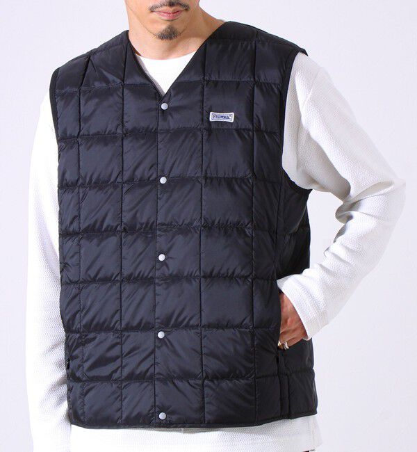 GLOSTER「【UNISEX/4サイズ/6色展開】FREDYMAC別注 TAION ベーシックインナーダウンベスト」|ダウンベスト・ベスト|