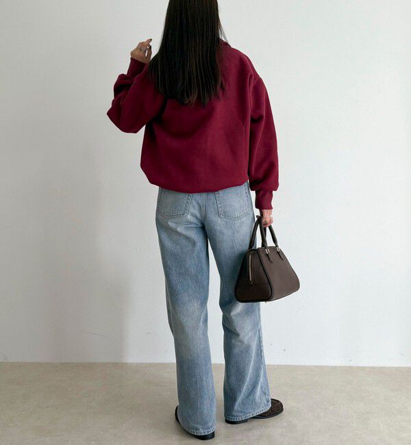 fredy emue「FR刺繍衿付き起毛スウェットプルオーバー」|スウェット・ジャージ|